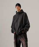 Heavy Loop Neck-up Hood Zip-up