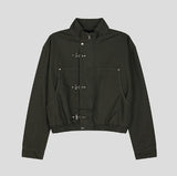 Garron Stand Collar Cotton Field Jacket