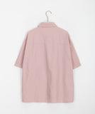 [BAONHAUS] Oury nylon pocket short sleeve shirt