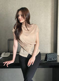 Niroin Cross Cap Sleeve Short Sleeve