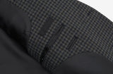 Check wool jacket