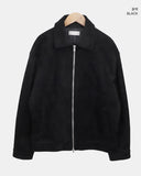 [Quilted lining] Corn Collar Two-Way Blouson Jacket