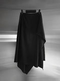 Sia Layered Unbalanced Skirt