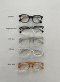 Gifenro Round Horn-Rimmed Glasses