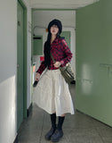 Mons Pocket Check Crop Shirt