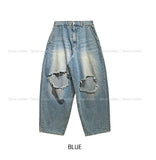 Recluse Funky Damage Balloon Denim Pants
