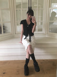 Tui Vintage Wide Big Cargo Bermuda Pants