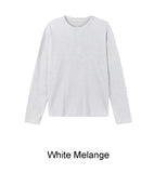 Tove Waffle Henley Neck Long Sleeve Tee