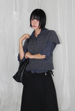 FRILL CHECK SHIRT