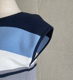 Bare Stripe Cap Sleeveless Knit
