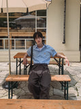 Sob Vintage Label Half Shirt