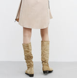 Beso suede long boots