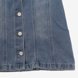 Tein sleeveless denim one piece