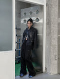 Chris Damage Hooded Denim Jacket