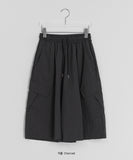 [unisex] Jeddon Nylon Banding Cargo Bermuda Pants