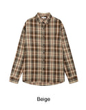 GL flannel check shirt