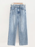 Daron Back Pocket Wide Denim Pants