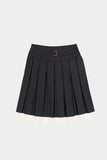 Daphne strap pleats skirt