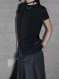 Relax Eyelet Tee