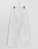 [unisex] Kohoi Pintuck Wide Cotton Pants