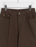 Calted Cotton Embroidered Balloon Wide Pants