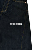 Deep Stitch Line Denim