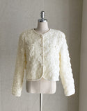Roseming Flower Short Cardigan Jacket