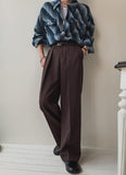 Standard long wide slacks