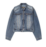 Lundy Dekki Biker Denim Jacket