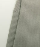 [unisex] Milonde Ribbed Round Over Knit