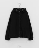 [unisex] Alvin Two-Way Hood Windbreaker