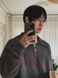 Bay Gradient Half Zip-Up Knit