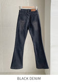 Andanti Brushed Washed Bootcut Denim Pants Basic