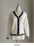 Sade Color Matching Cardigan
