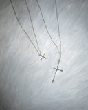 Koiz Silver Cross Necklace