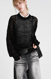 Over Net Sweatshirt