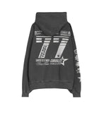 Pet Racing Pigment Hood Zip-Up