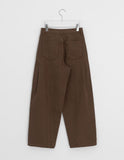 Mittori Pintuck Cotton Wide Pants