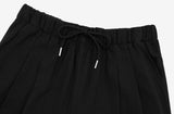 Chid two-tuck linen banding pants