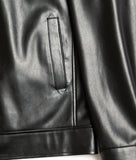 Fox Leather Overfit Single Jacket