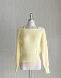 Candy Halter Round Knit