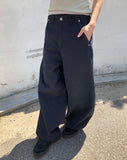 Sweden Curved Cotton Pants