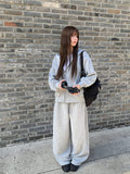 Daz Rivet Cut Wide Two-Way Banding Pants