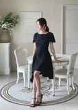 Raylin Cape Shawl Flare Mini One Piece (Belt Set)