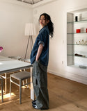 Nickel Pigment Cut Nylon Pants