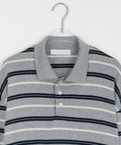 Ricoy Stripe Over Collar Long Sleeve Tee