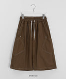 [unisex] Tilk Stitch Banding Cargo Bermuda Pants