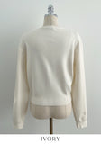 Kobel Round Basic Knit Cardigan