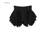 Hota Tiered Shirring Span Mini Skirt