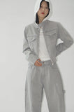 GRAY WASHING PINK LABEL PT